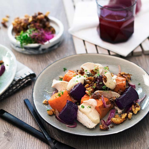 Beetroot & Maple Walnut Salad