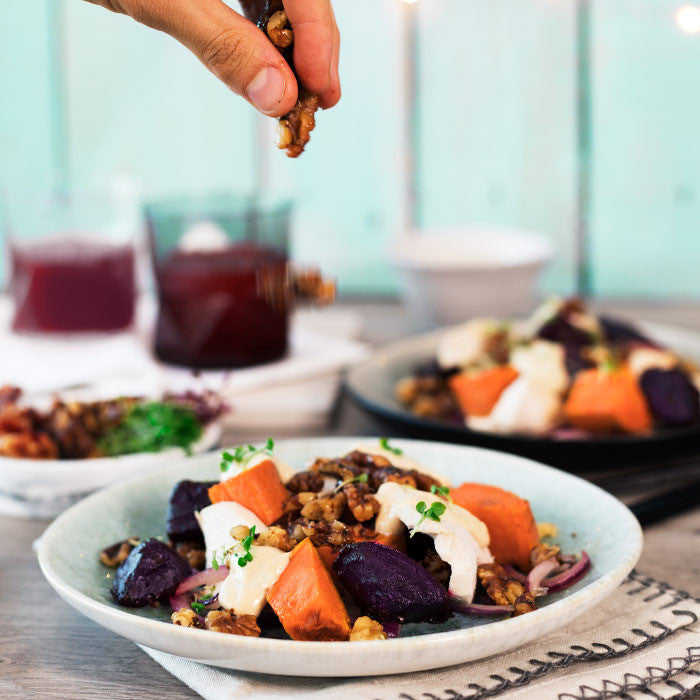 Beetroot & Maple Walnut Salad