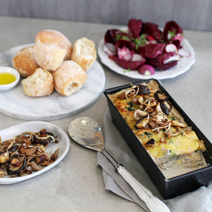 Creamy Mushroom Cannelloni