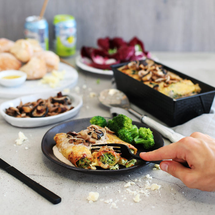 Creamy Mushroom Cannelloni