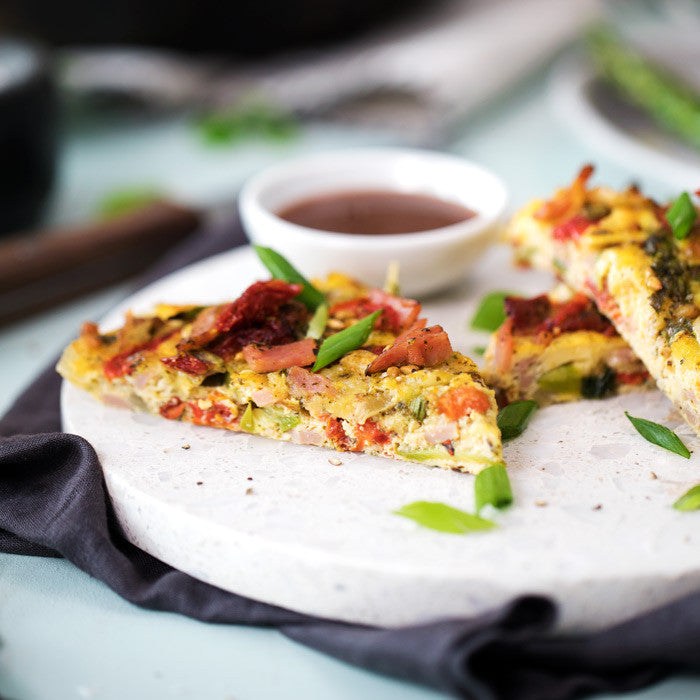 Carb-less Pizza Omelette