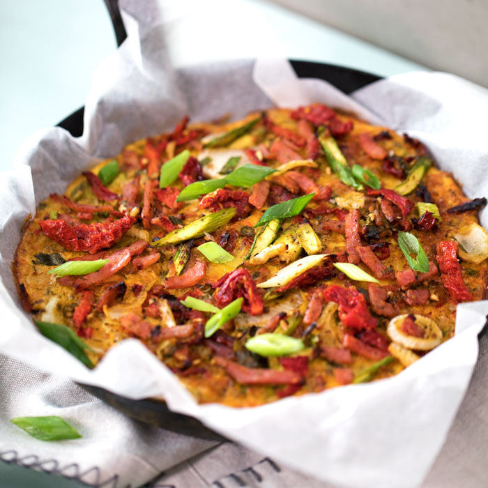Carb-less Pizza Omelette