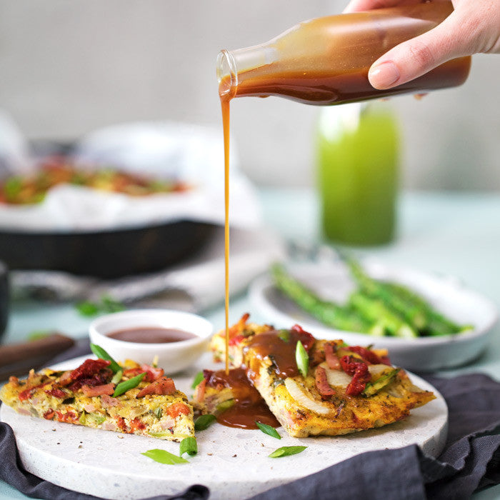Carb-less Pizza Omelette