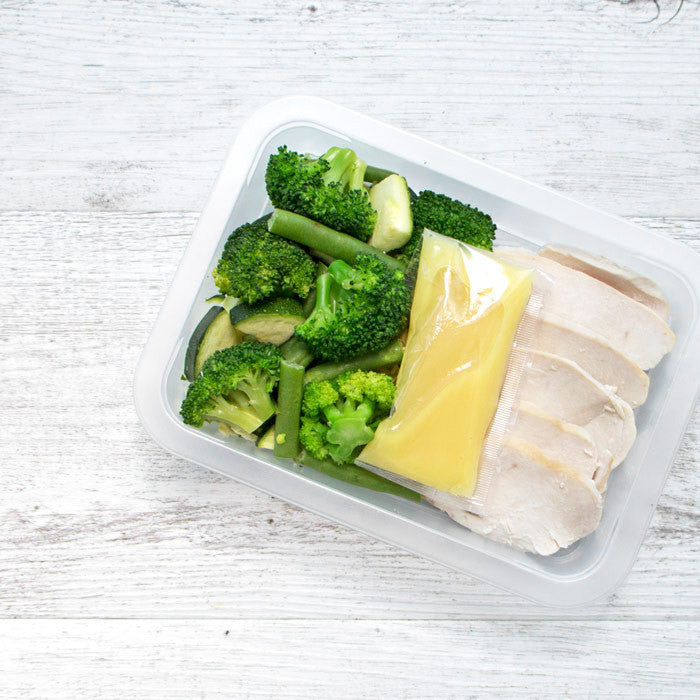 Lean Chicken with Zesty Greens
