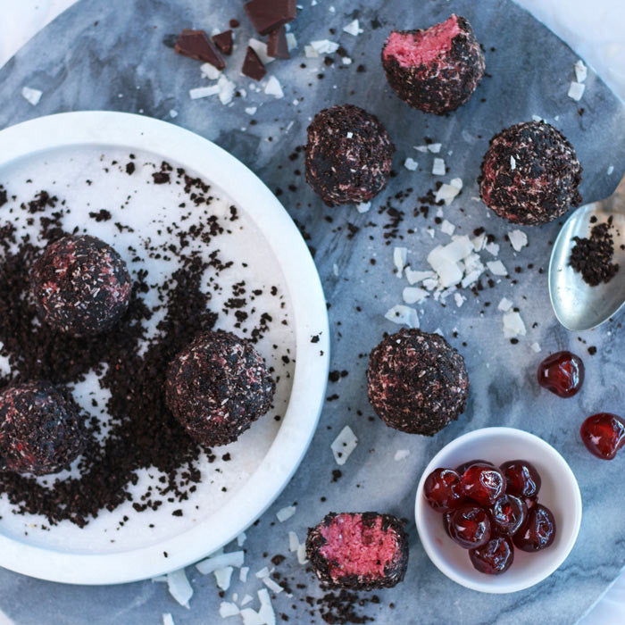 Choc Cherry Protein Balls