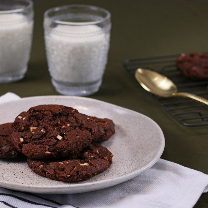 Double Choc Protein Cookies