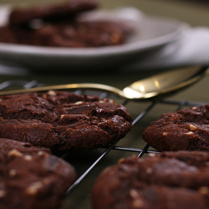 Double Choc Protein Cookies