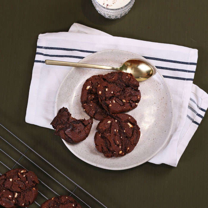 Double Choc Protein Cookies