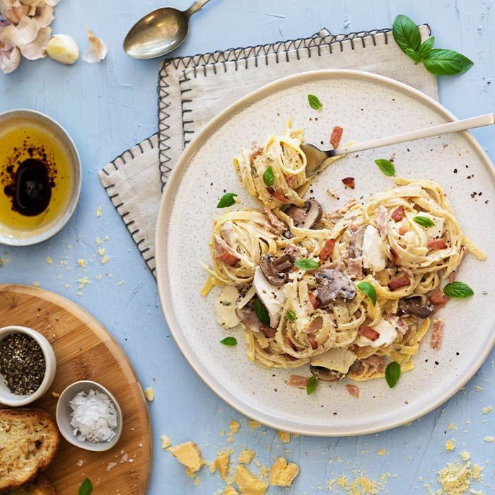Fettuccine Carbonara