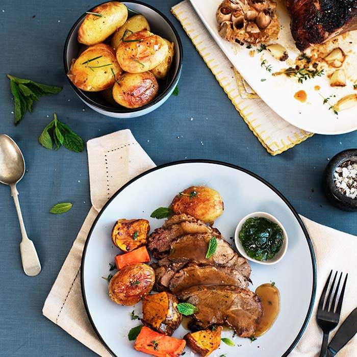 Roast Lamb & 3 Veg