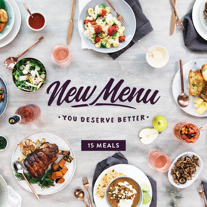 New Season Menu - 5 Day Meal Plan