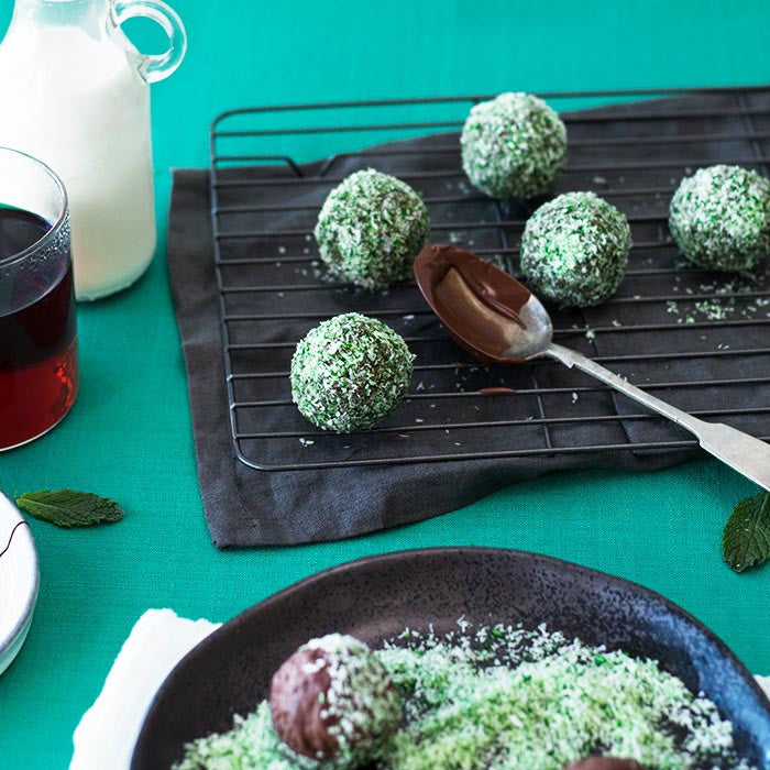 Mint Choc Protein Balls