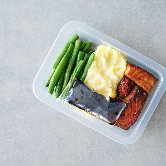 Glazed Tasmanian Salmon