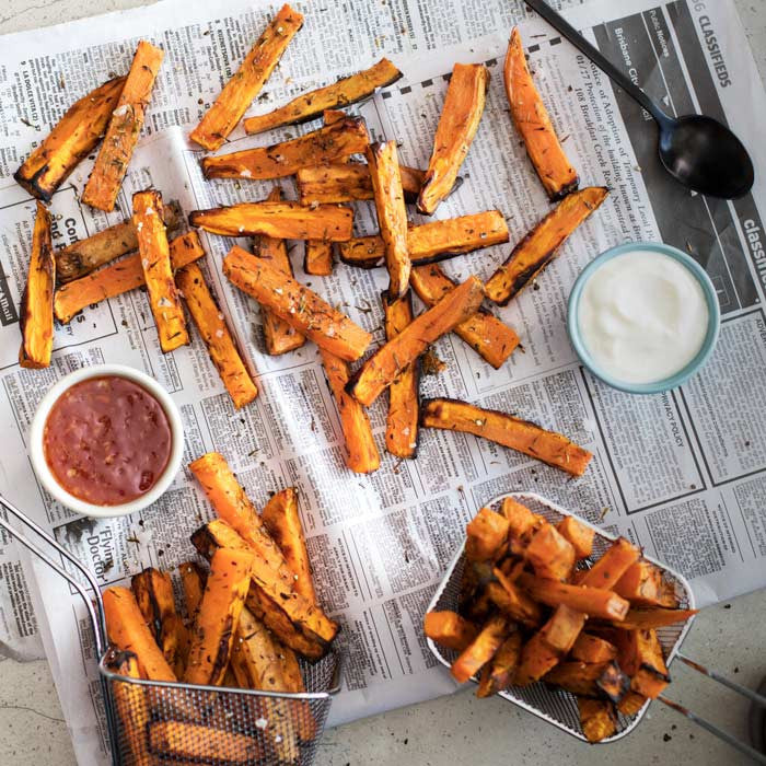 Baked Sweet Potato Chips