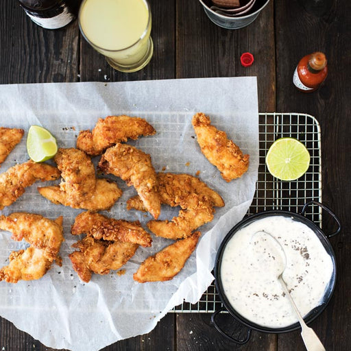 Southern Spiced Tenders with Chia & Sesame Seed Mayo