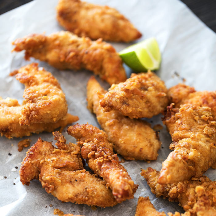 Southern Spiced Tenders with Chia & Sesame Seed Mayo